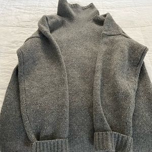 Acne Studio Turtleneck sweater Grey combo wool
